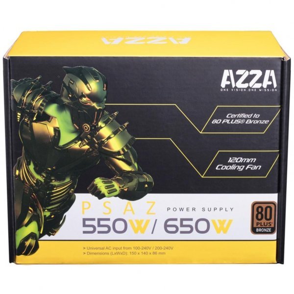 Блок живлення AZZA 550W (PSAZ-550W)