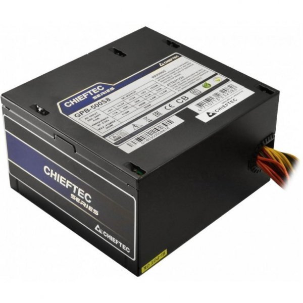 Блок живлення CHIEFTEC 500W (GPB-500S8) Блок живлення CHIEFTEC 500W (GPB-500S8)