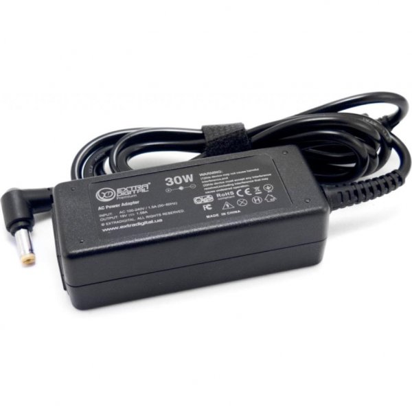 Блок живлення до ноутбука EXTRADIGITAL Acer 19V, 1.58A, 30W (5.5x1.7) (PSA3878)
