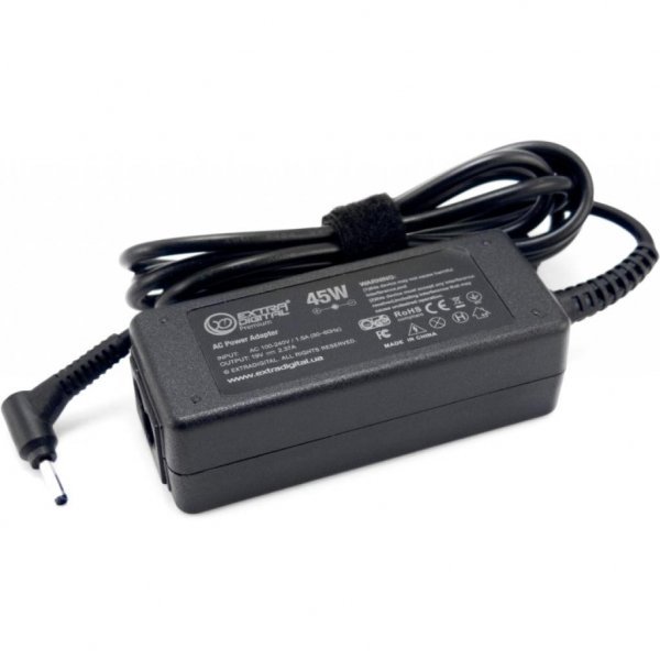 Блок живлення до ноутбука EXTRADIGITAL Asus 19V, 2.37A, 45W (3.0x1.1) (PST3880) Блок живлення до ноутбука EXTRADIGITAL Asus 19V, 2.37A, 45W (3.0x1.1) (PST3880)