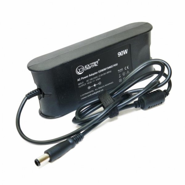 Блок живлення до ноутбука EXTRADIGITAL Dell 19.5V, 4.62A, 90W (7.4x5.0) (PSD3805)