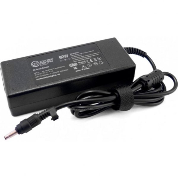 Блок живлення до ноутбука EXTRADIGITAL HP 19V, 4.74A, 90W (4.8x1.7) (PSH3876)