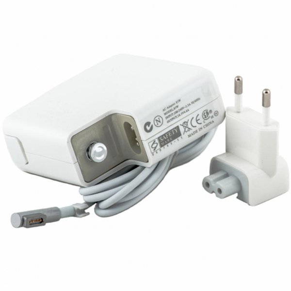 Блок живлення до ноутбука PowerPlant APPLE 220V, 18.5V 85W 4.6A (Magnet tip) (AP85EMAG)