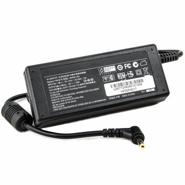 Блок живлення до ноутбука PowerPlant HP 220V, 30W, 19V, 1.58A (4.0*1.7mm) (HP30F4017)