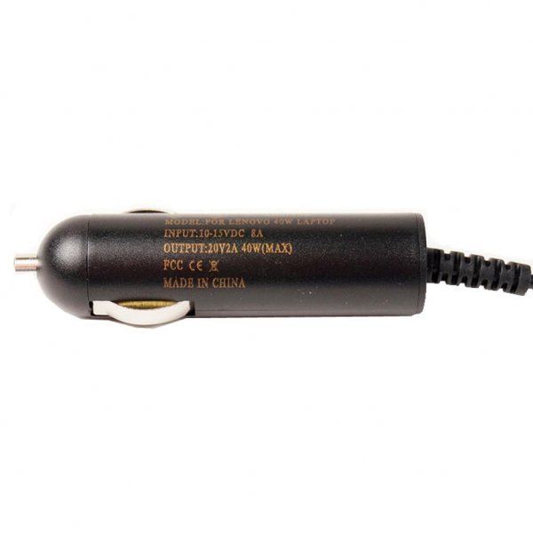 Блок живлення до ноутбука PowerPlant IBM/LENOVO 12V, 20V 40W 2A (5.5*2.5) автомобільний (IBA40H5525)
