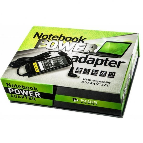 Блок живлення до ноутбука PowerPlant TOSHIBA 220V, 19V 120W 6.3A (6.3*3.0) (TO120F6330)