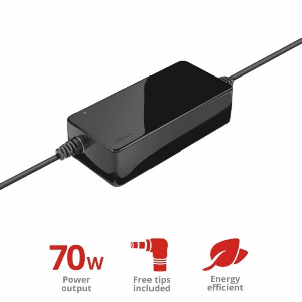 Блок живлення до ноутбука Trust Primo 70W-19V Universal Laptop Charger (22141_TRUST)