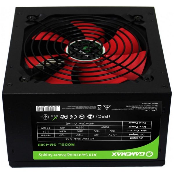 Блок живлення GAMEMAX 450W (GM-450B)