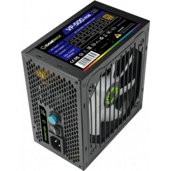 Блок живлення GAMEMAX 500W (VP-500-RGB)