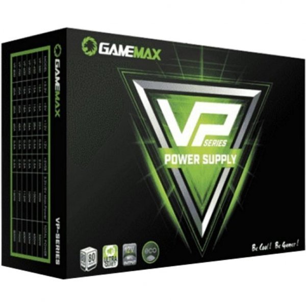 Блок живлення GAMEMAX 500W (VP-500) Блок живлення GAMEMAX 500W (VP-500)