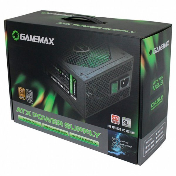 Блок живлення GAMEMAX 600W (GM-600-WHITE)