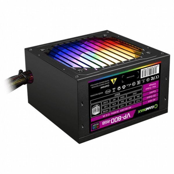 Блок живлення GAMEMAX 800W (VP-800-RGB)