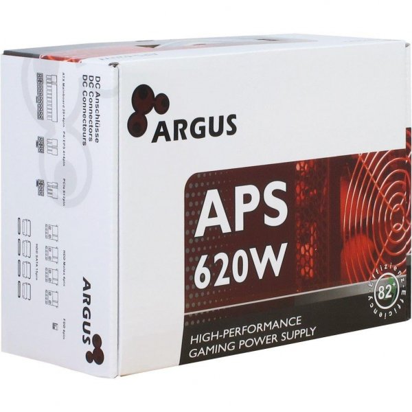 Блок живлення Inter-Tech 620W (APS-620W) Блок живлення Inter-Tech 620W (APS-620W)