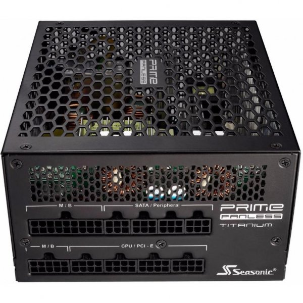 Блок живлення Seasonic 600W PRIME Titanium Fanless (SSR-600TL) Блок живлення Seasonic 600W PRIME Titanium Fanless (SSR-600TL)