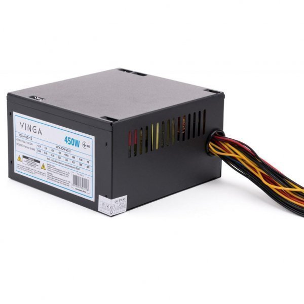 Блок живлення Vinga 450W (PSU-450-12)