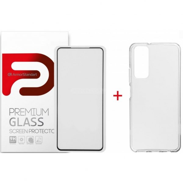 Чохол Armorstandart до моб. телефона Huawei P Smart 2021 + Full Glue Glass (ARM58058)