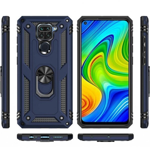 Чохол BeCover Military до моб. телефона Xiaomi Redmi Note 9 / 10X Blue (705583) Чохол BeCover Military до моб. телефона Xiaomi Redmi Note 9 / 10X Blue (705583)