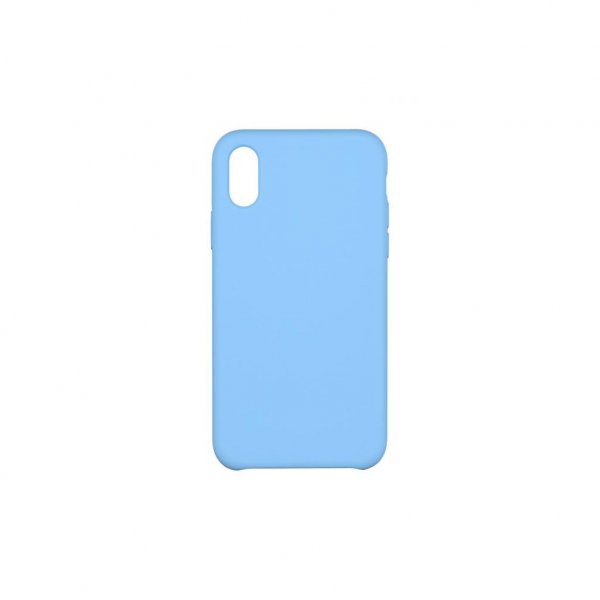 Чохол до моб. телефона 2E Apple iPhone XS, Liquid Silicone, Skyblue (2E-IPH-XS-NKSLS-SKB)