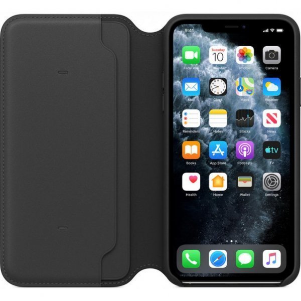 Чохол до моб. телефона Apple iPhone 11 Pro Max Leather Folio - Black (MX082ZM/A)