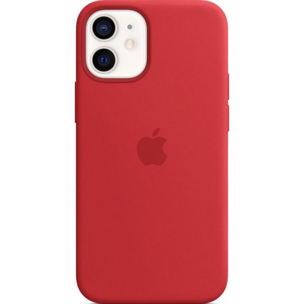 Чохол до моб. телефона Apple iPhone 12 mini Silicone Case with MagSafe - (PRODUCT)RED (MHKW3ZE/A)