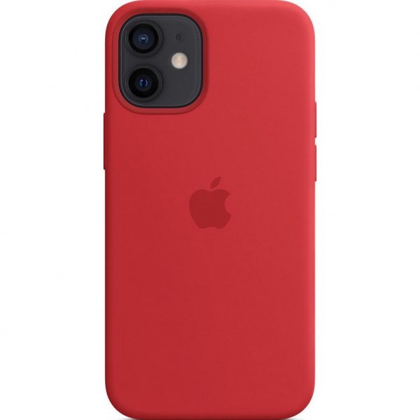 Чохол до моб. телефона Apple iPhone 12 mini Silicone Case with MagSafe - (PRODUCT)RED (MHKW3ZE/A)