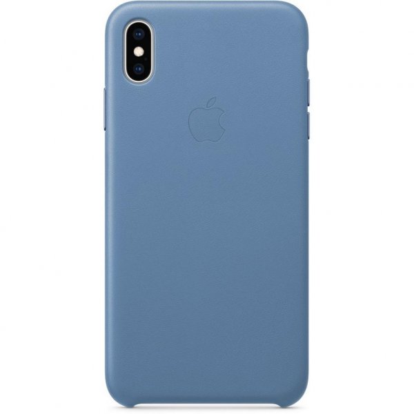 Чохол до моб. телефона Apple iPhone XS Max Leather Case - Cornflower (MVFX2ZM/A)