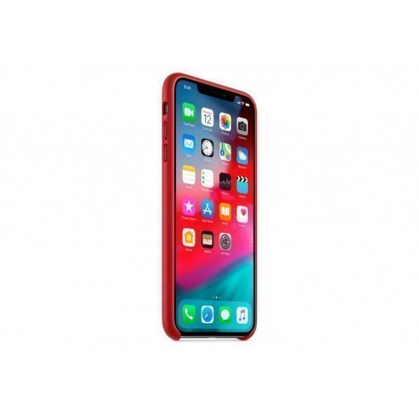 Чохол до моб. телефона Apple iPhone XS Max Leather Case - (PRODUCT)RED, Model (MRWQ2ZM/A)