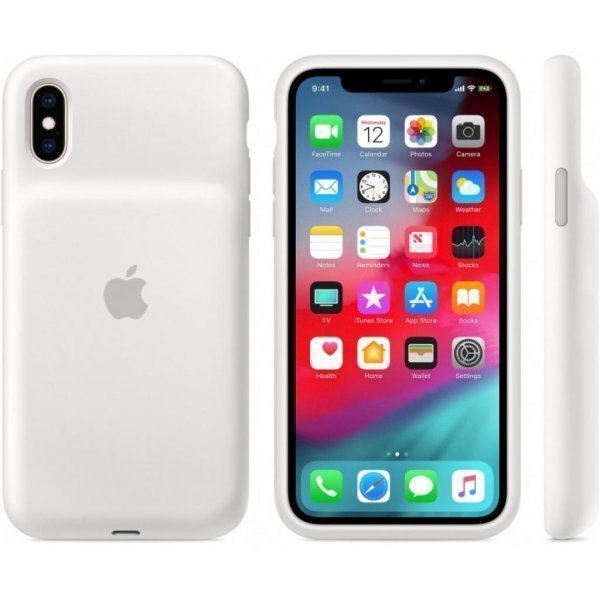 Чохол до моб. телефона Apple iPhone XS Smart Battery Case - White (MRXL2ZM/A)