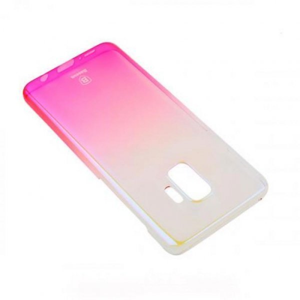 Чохол до моб. телефона Baseus Glaze для Samsung S9, Pink (WISAS9-GC04)