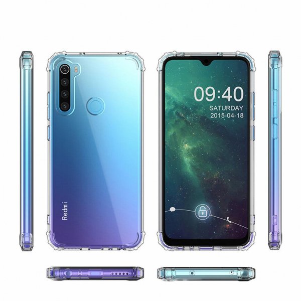 Чохол до моб. телефона BeCover Anti-Shock Gradient Glass Xiaomi Redmi Note 8T Clear (704542)