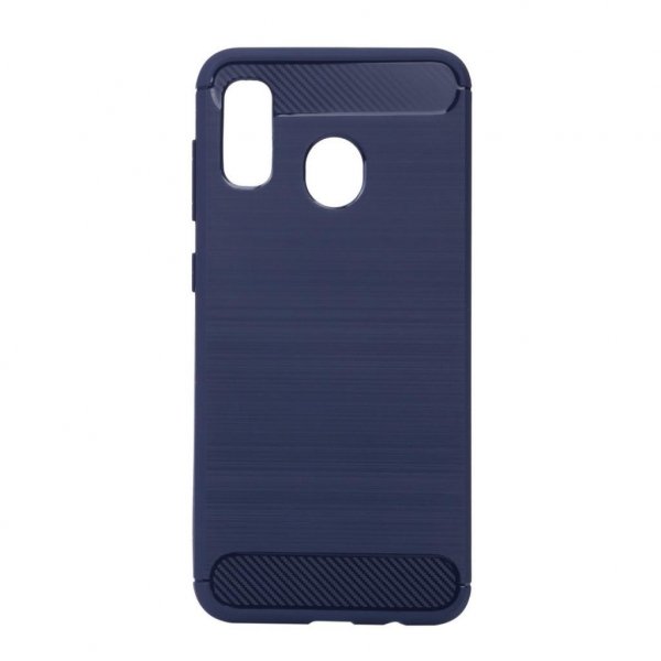 Чохол до моб. телефона BeCover Carbon Series Galaxy A20 2019 SM-A205 Deep Blue (703528)