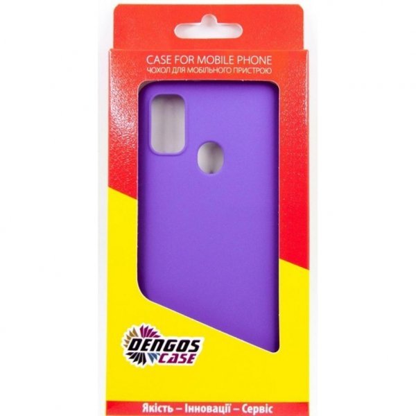 Чохол до моб. телефона DENGOS Carbon iPhone 11, violet (DG-TPU-CRBN-38) (DG-TPU-CRBN-38)