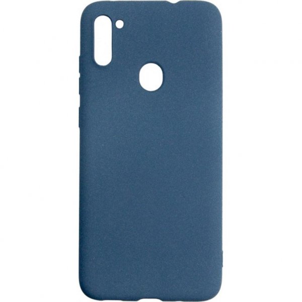 Чохол до моб. телефона DENGOS Carbon Samsung Galaxy A11, blue (DG-TPU-CRBN-67) (DG-TPU-CRBN-67)