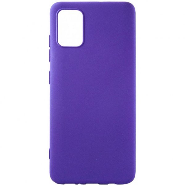 Чохол до моб. телефона DENGOS Carbon Samsung Galaxy A71, violet (DG-TPU-CRBN-53) (DG-TPU-CRBN-53)