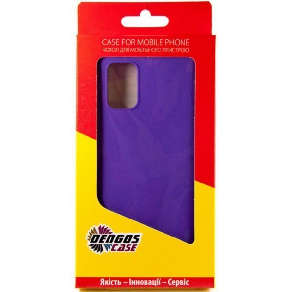 Чохол до моб. телефона DENGOS Carbon Samsung Galaxy A71, violet (DG-TPU-CRBN-53) (DG-TPU-CRBN-53)