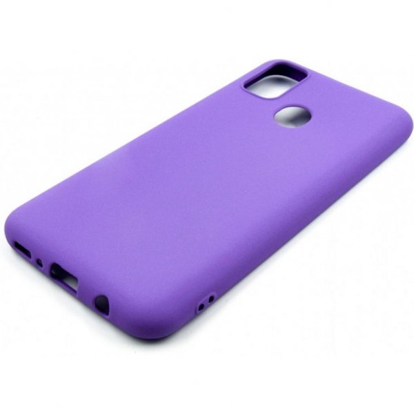 Чохол до моб. телефона DENGOS Carbon Samsung Galaxy M30s, violet (DG-TPU-CRBN-12) (DG-TPU-CRBN-12)