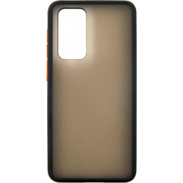 Чохол до моб. телефона DENGOS Matt Huawei P40, black (DG-TPU-MATT-46) (DG-TPU-MATT-46)