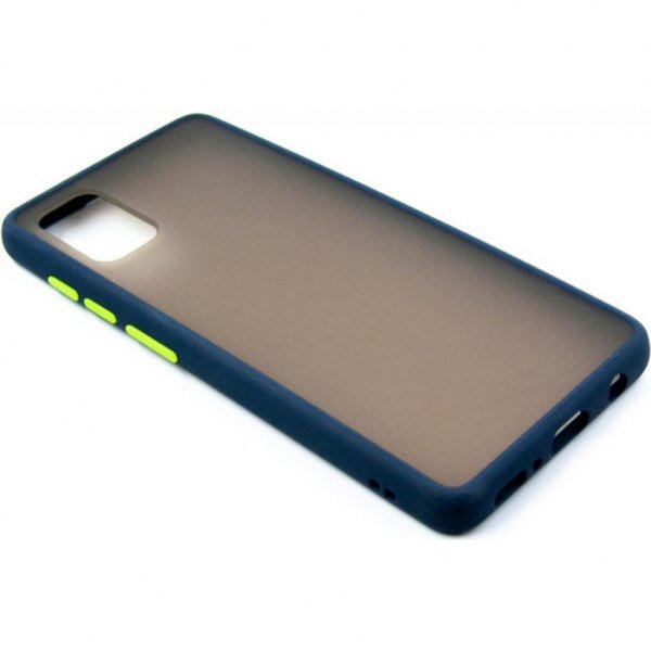 Чохол до моб. телефона DENGOS Matt Samsung Galaxy A41, blue (DG-TPU-MATT-43) (DG-TPU-MATT-43)