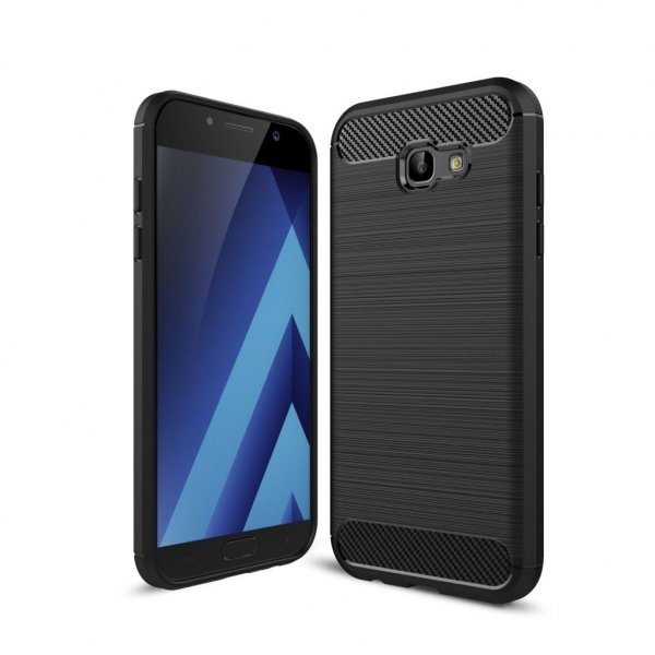 Чохол до моб. телефона для SAMSUNG Galaxy A7 2017 Carbon Fiber (Black) Laudtec (LT-A72017B)