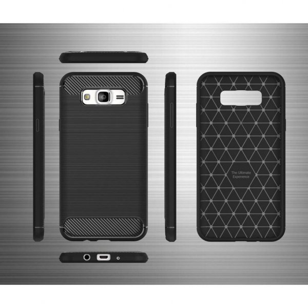 Чохол до моб. телефона для SAMSUNG Galaxy J7 2016 Carbon Fiber (Black) Laudtec (LT-J72016B)