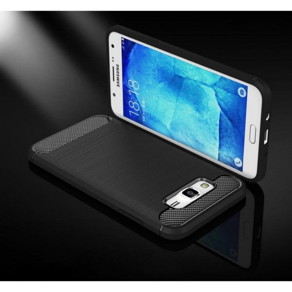 Чохол до моб. телефона для SAMSUNG Galaxy J7 2016 Carbon Fiber (Black) Laudtec (LT-J72016B)
