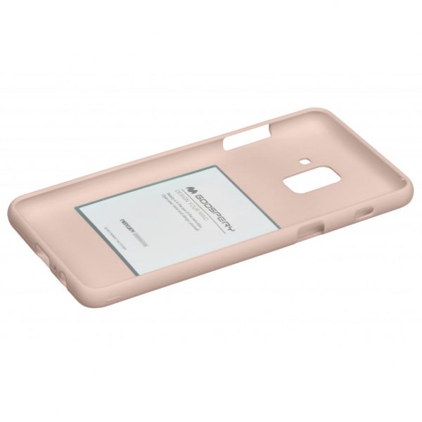 Чохол до моб. телефона Goospery для Samsung Galaxy A8+ (A730) SF Jelly Pink Sand (8809550413542)