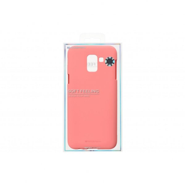 Чохол до моб. телефона Goospery для Samsung Galaxy J6 (J600) SF Jelly Pink (8809621260655)