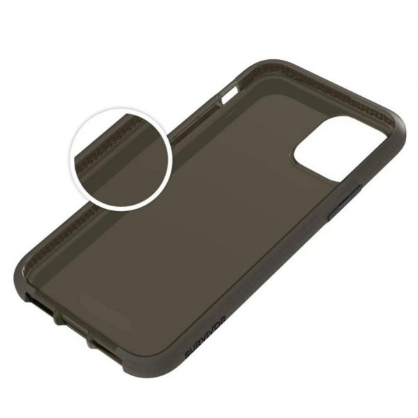 Чохол до моб. телефона Griffin Survivor Clear for Apple iPhone 11 Pro - Black (GIP-022-BLK)