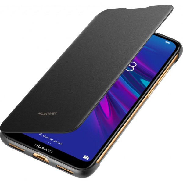 Чохол до моб. телефона Huawei Y6 2019 flip cover black case (51992945)