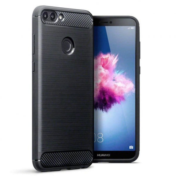 Чохол до моб. телефона Laudtec для Huawei P Smart Carbon Fiber (Black) (LT-PST)