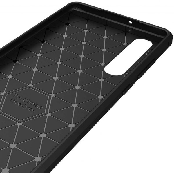 Чохол до моб. телефона Laudtec для Huawei P30 Carbon Fiber (Black) (LT-P30B)