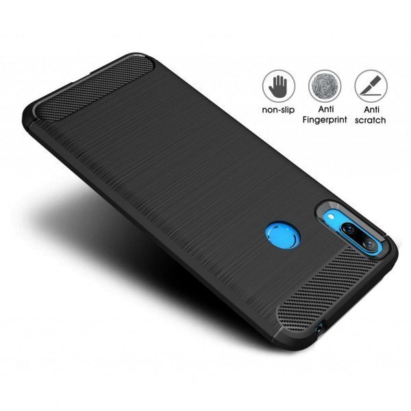 Чохол до моб. телефона Laudtec для Huawei Y7 2019 Carbon Fiber (Black) (LT-HY72019B)