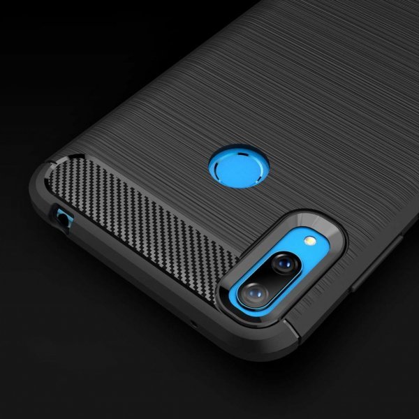 Чохол до моб. телефона Laudtec для Huawei Y7 2019 Carbon Fiber (Black) (LT-HY72019B)