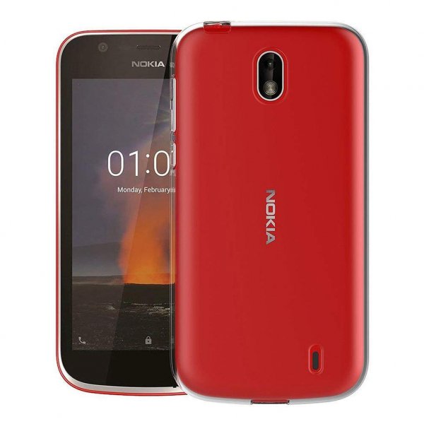 Чохол до моб. телефона Laudtec для Nokia 1 Clear tpu (Transperent) (LC-N1T)